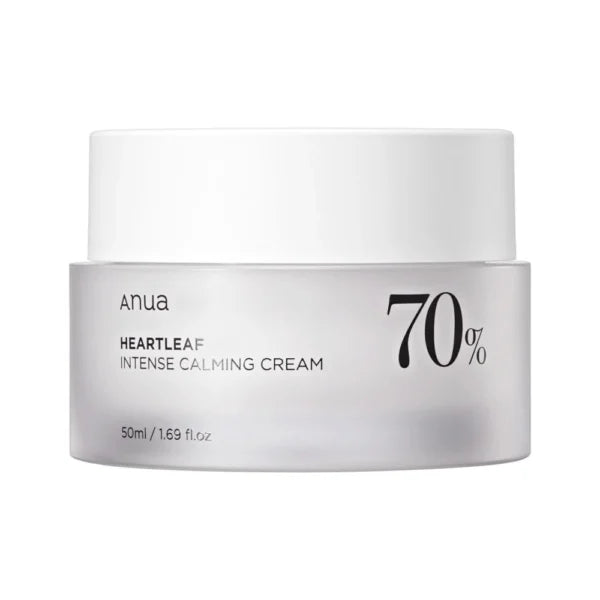 Anua Heartleaf Intense Calming Cream on a white background