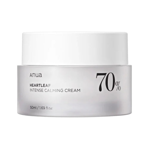 Anua Heartleaf Intense Calming Cream on a white background