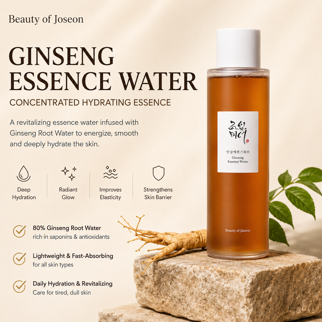 Beauty of Joseon – Ginseng Essence Water: Konzentrierte Feuchtigkeitspflege, 150ml