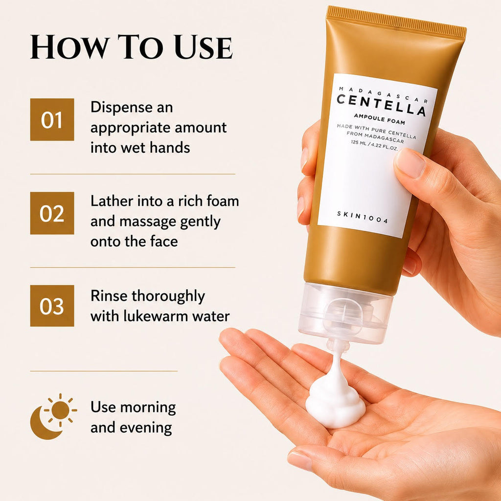 SKIN1004 – Madagascar Centella Ampullen-Schaum, 125ml